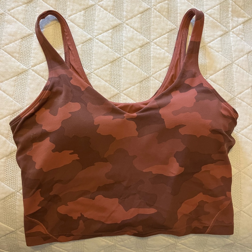 Lululemon women’s align cropped tank size 8